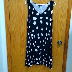 Tribal Polka Dot Swing Dress
